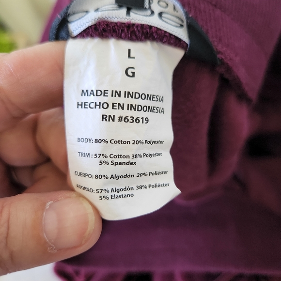 Bebe/ Velvet Joggers - Picture 7 of 8